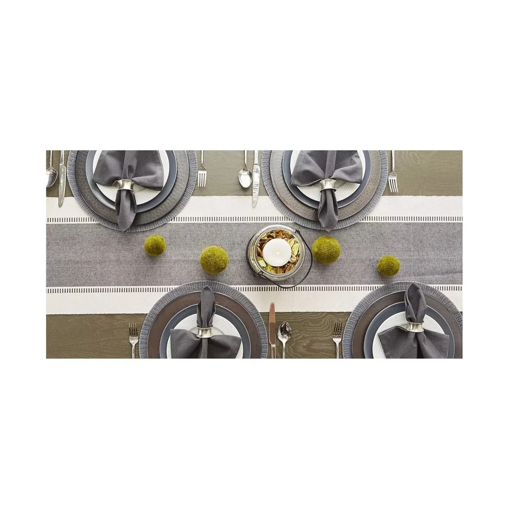 Woven Collection‎ Round Braided Floral Placemat Set, 15